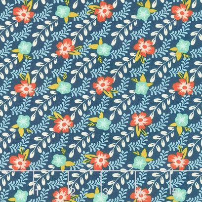 Songbook - Trellis Climb Midnight Yardage