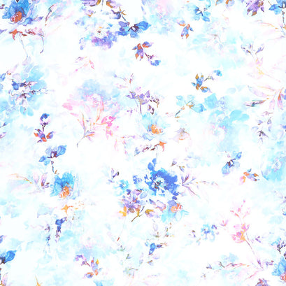 Sophia - Blue 108" Wide Backing Yardage