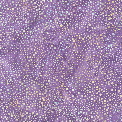 Sparkler Batiks - Dots Peacock Yardage