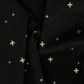 Sparkler - Black Metallic Yardage