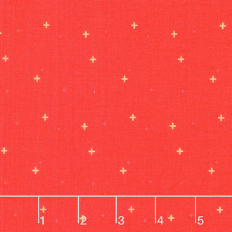 Sparkler - Red Metallic Yardage