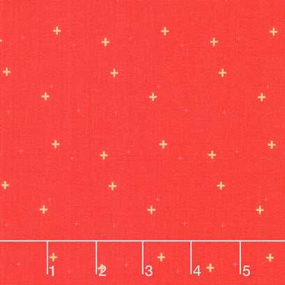 Sparkler - Red Metallic Yardage