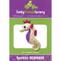 Sparkles Seahorse Funky Friends Factory Pattern