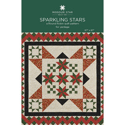Sparkling Stars Quilt Pattern by Missouri Star