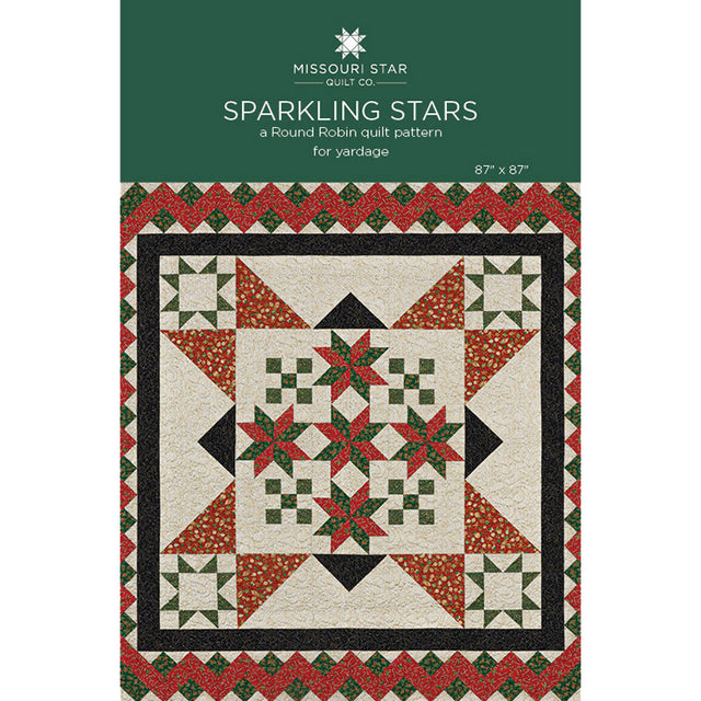 Sparkling Stars Quilt Pattern by Missouri Star