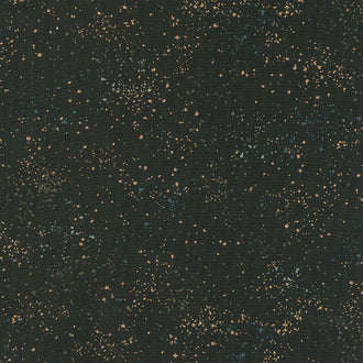 Speckled - Black Metallic Yardage