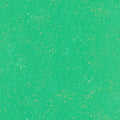 Speckled - Emerald Green Metallic Yardage