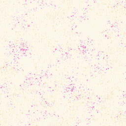 Speckled - Neon Pink Metallic Yardage