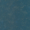 Speckled - Teal Navy Metallic Yardage