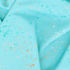 Speckled - Turquoise Metallic 108" Wide Backing