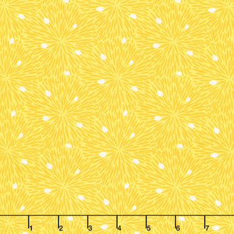 Splash of Lemon - Lemon Pulp Yellow Yardage