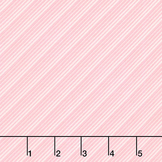 Splendor - Stripe Pink Yardage