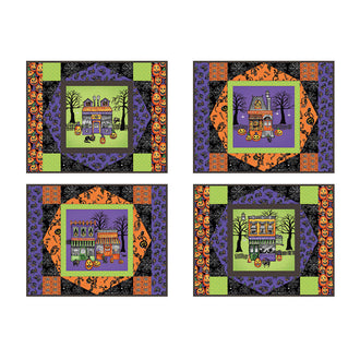 Spooky Town Place Mats Kit