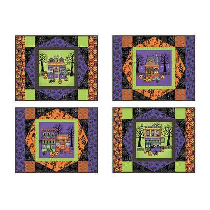 Spooky Town Place Mats Kit