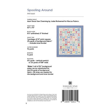 Spooling Around Quilt Pattern by Missouri Star
