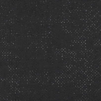 Spotted - Black Yardage