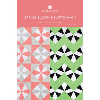 Spring Bloom & Switchback Quilt Pattern by Missouri Star