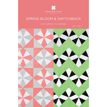 Spring Bloom & Switchback Quilt Pattern by Missouri Star