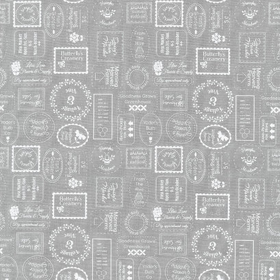 Spring Brook - Seed Catalog Slate Yardage