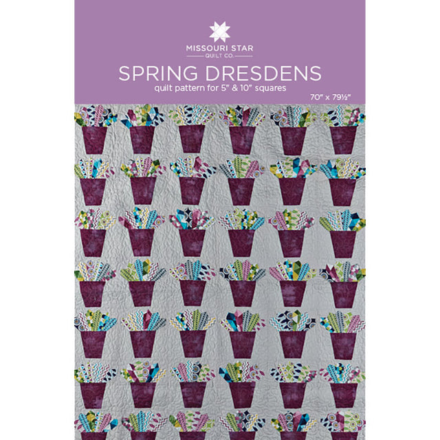 Spring Dresdens Quilt Pattern by Missouri Star
