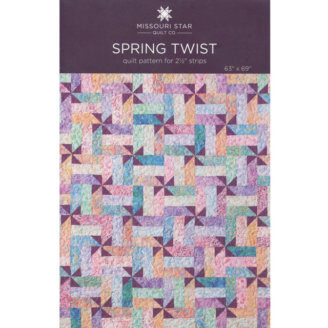 Spring Twist Quilt Pattern by Missouri Star Primary Image