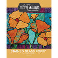 Stained Glass Poppy Pattern from Man Sewing