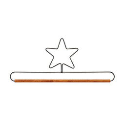 Star with Dowel Hanger