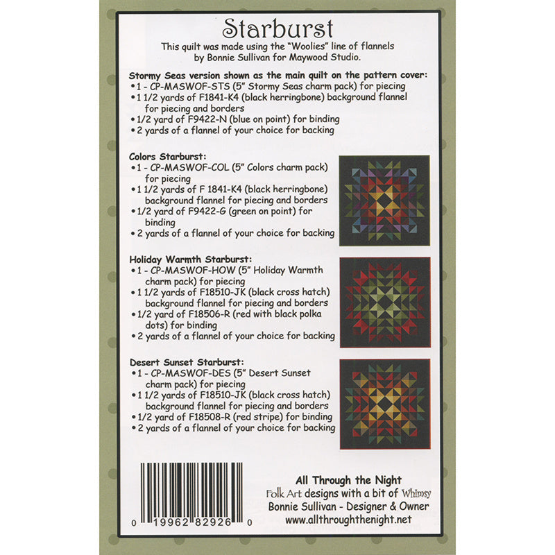 Starburst Pattern Alternative View #1