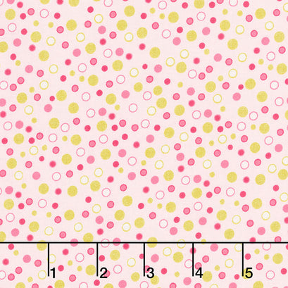 Stardust - Dots Ballerina Metallic Yardage