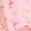 Stardust - Flamingo Baby Pink Metallic Yardage