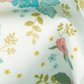 Stardust - Floral Vintage White Metallic Yardage