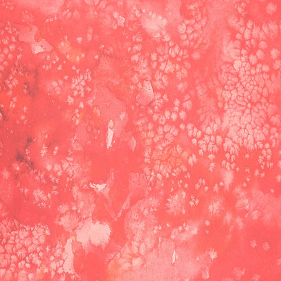 Starflower Christmas - Watercolor Red Yardage