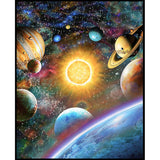 Stargazers - Galaxy Multi Digitally Printed 108" Wide Panel Primary Image
