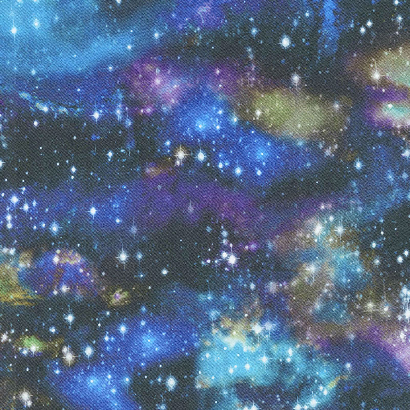 Stargazers - Stars Stratosphere Digitally Printed Yardage