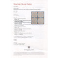 Starlight Log Cabin Quilt Pattern by Missouri Star