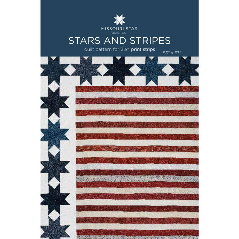 Stars and Stripes Quilt Pattern by Missouri Star Primary Image