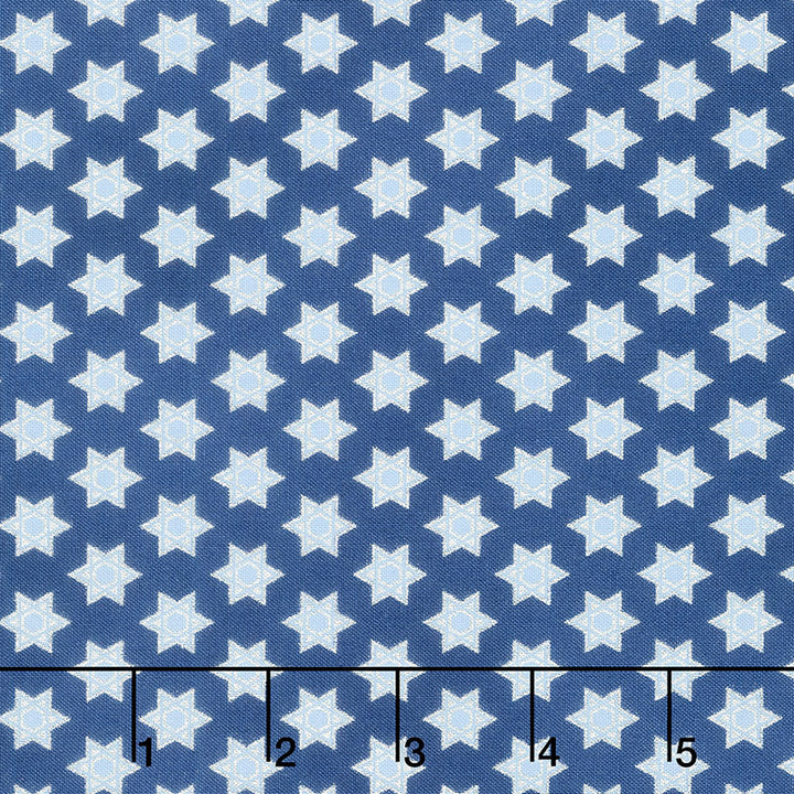 Stars of Light - Stars Navy Metallic Yardage