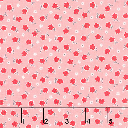 Stitch - Bloom Coral Yardage