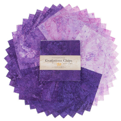 Stonehenge Gradations Brights - Amethyst Chips
