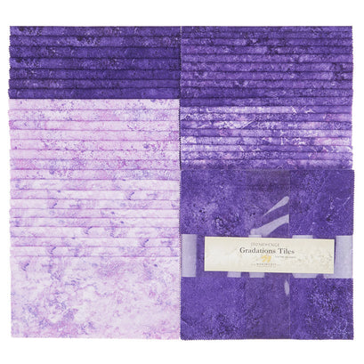 Stonehenge Gradations Brights - Amethyst Tiles
