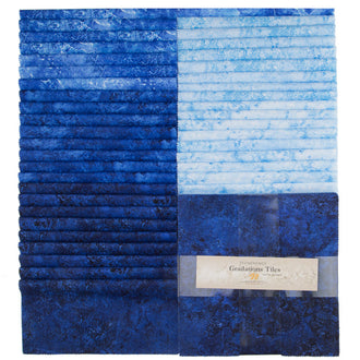 Stonehenge Gradations Brights - Indigo Tiles