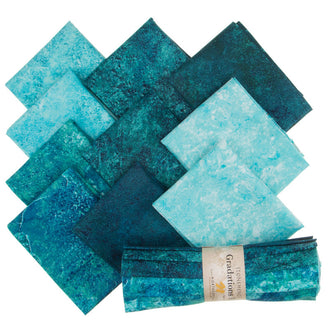 Stonehenge Gradations Brights - Lagoon Rolls