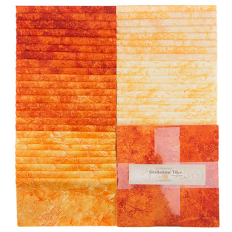 Stonehenge Gradations Brights - Sunglow Tiles