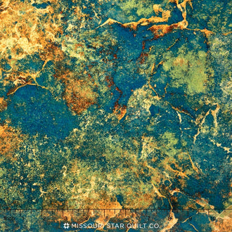 Stonehenge Gradations - Oxidized Copper Quartz Yardage