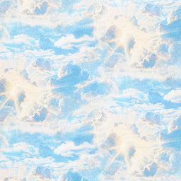 Stonehenge Stars & Stripes 10th Anniversary - Clouds Blue Yardage