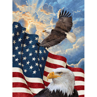 Stonehenge Stars and Stripes 10th Anniversary Collection - American Eagle Multi Digitally Printed Panel