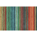 Stonehenge Sun Valley 2 - Stripe Teal Multi Digitally Printed Yardage