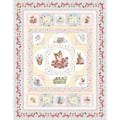 Stop & Smell the Flowers Quilt Kit