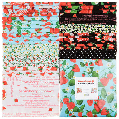 Strawberry Fields Favorites 10" Squares