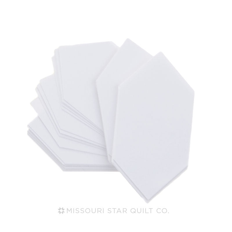 Sue Daley Elongated Hexagon 1-3/8" Paper Refill Pack